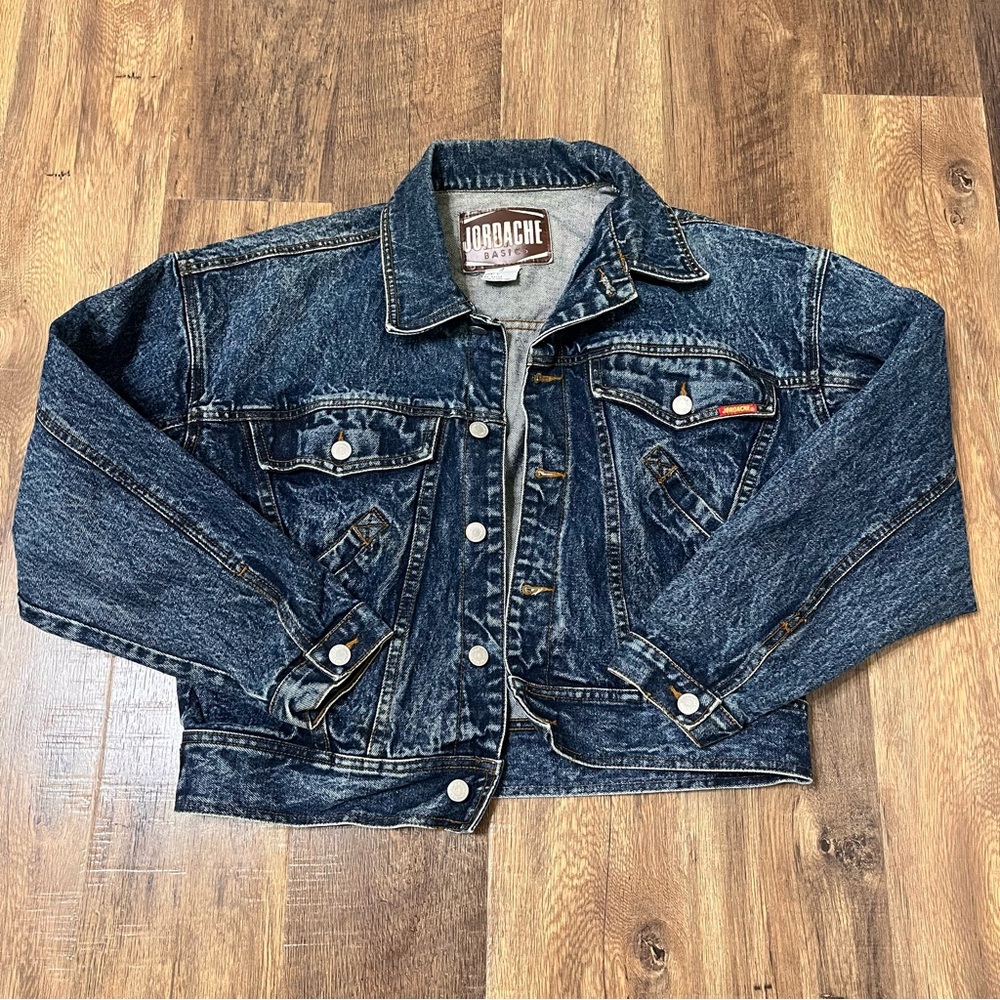 Jordache Acid Wash Denim Jacket